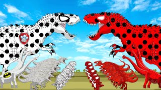 Paw Patrol as Dinosaurs: Rampage in Jurassic Park |  Attacks Jurassic Dinosaurs