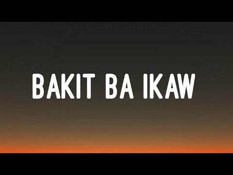 Michael Pangilinan - Bakit Ba Ikaw (Lyrics)🎵