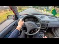 1998 Toyota Starlet IV [1.3 I 16V 75HP] | POV Test Drive #1914 Joe Black