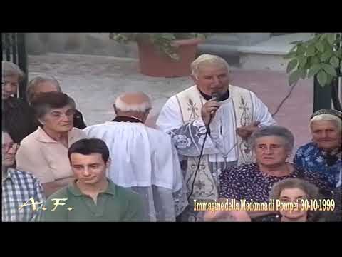Immagine della Madonna di Pompei a Forio 30 10 1999 a Monterone