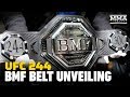 UFC 244: The $50,000 'BMF' Belt Is Revealed - MMA Fighting