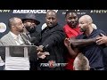 ARTEM LOBOV GOES AFTER PAULIE MALIGAGGI AFTER HE TRIES TO CLOWN HIM DURING MOCK Q & A