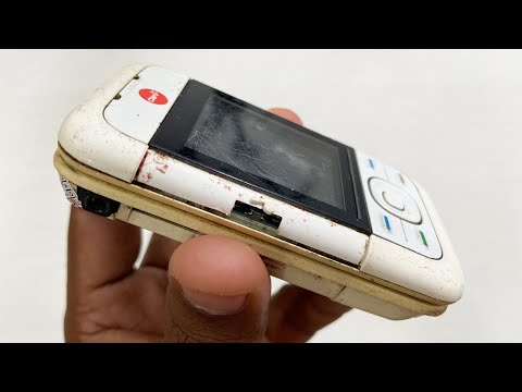 Restauração de um Celular antigo | Nokia 5200 Xpressmusic (TimeLapse)