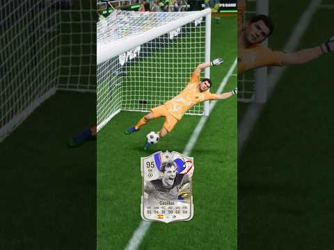 Casillas is the BEST GK in FC24! 🇪🇸🐐 #eafc #eafc24 #fc24 #fut #football #shorts