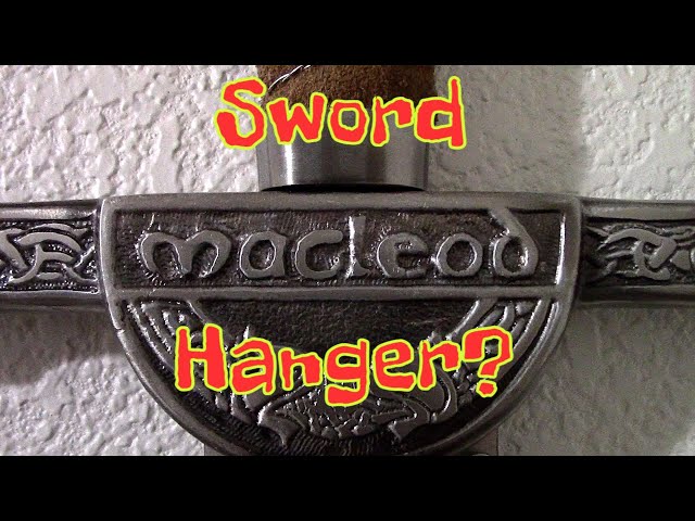 Vídeo relacionado con Denix Exhibición de pared con espada abrecartas Templario y Claymore Highlander