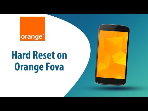 How to Hard Reset on Orange Fova?