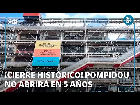 Centre Pompidou el edificio que París rechazó