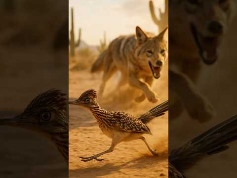 Почему койоты сходят с ума от этой птицы!