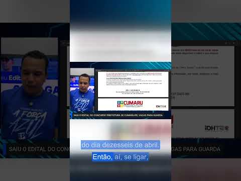 CONCURSO CUMARU-PE: Prazos e inscrição: datas e pagamento do concurso