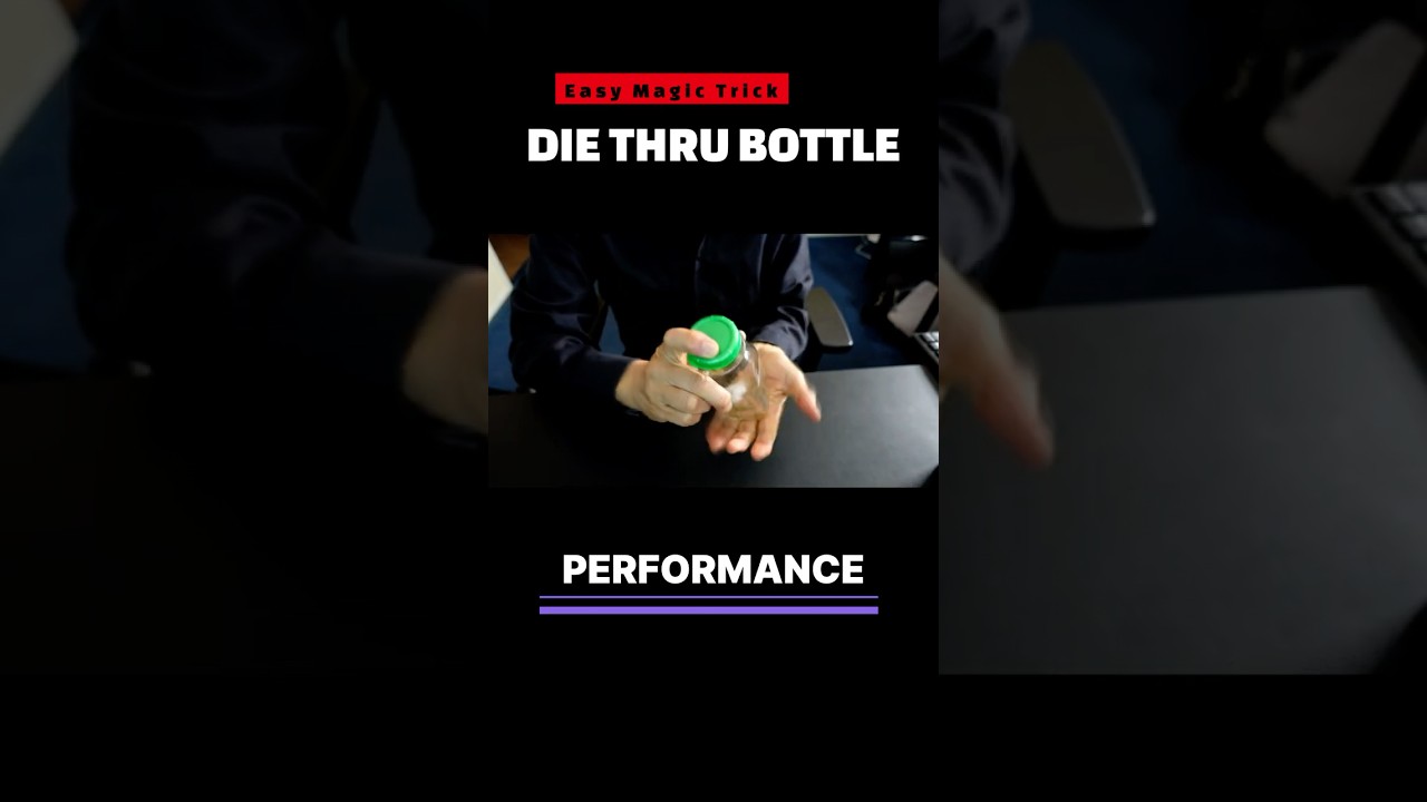 IMPOSSIBLE Die Through Glass Trick: Step-by-Step Magic Guide