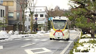 1月31日【びわ湖放送ニュース】自動運転バスの実証運行が始まる
