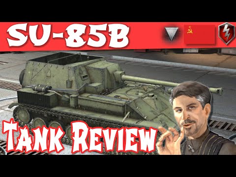 SU-85B WOT Blitz Tank Review / Guide Soviet Tier 4 Tank Destroyer | World of Tanks Blitz