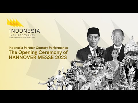 Presiden Jokowi Hadiri Pembukaan Hannover Messe 2023, Jerman, 16 April 2023