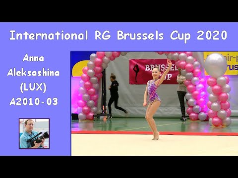 Anna Aleksashina (LUX) - A2012 03 - RG Brussels Cup 2020