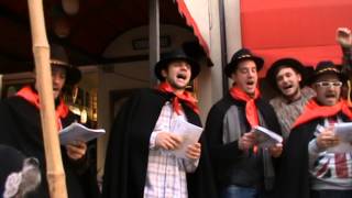preview picture of video 'pasqualòt 'ad Munt Castèl - la pasquella in piazza a mercato'