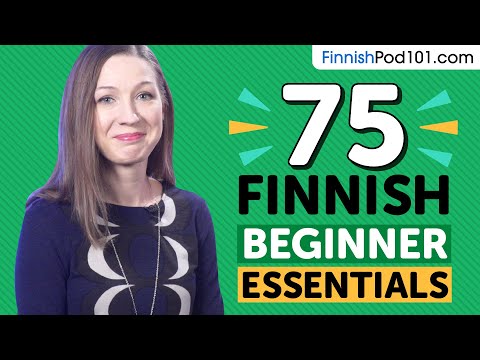 Learn Finnish: 75 Beginner Finnish Videos You Must Watch