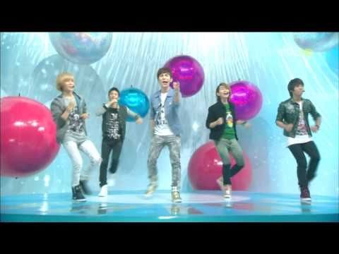 2010.10.09 SHINee - Hello @ Music Core (HQ version)