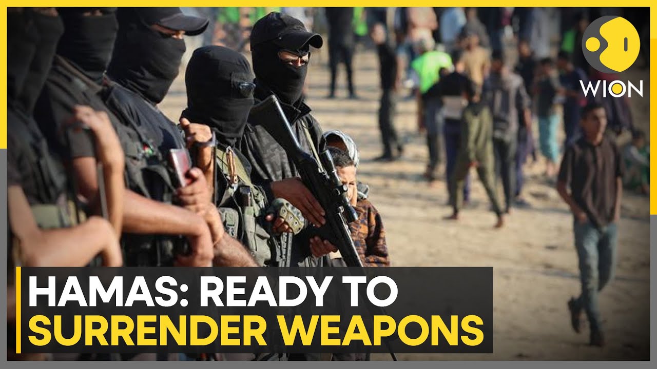 Hamas Ties Disarmament To Full Israeli Withdrawal | WION News