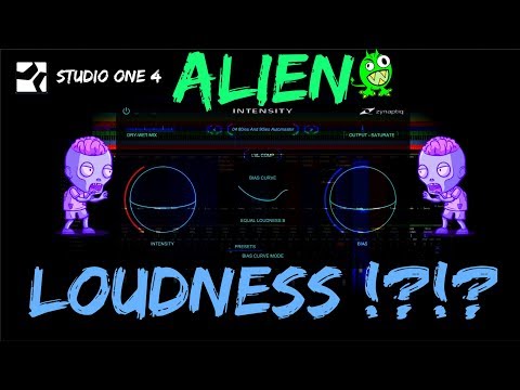Studio One 4 | Zynaptiq INTENSITY !! Loudness !?!? What is It Doing ??