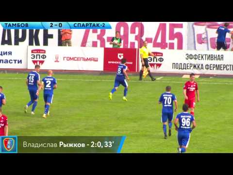 Tambov 3 vs Spartak Moskva B 0 - 22/07/2017