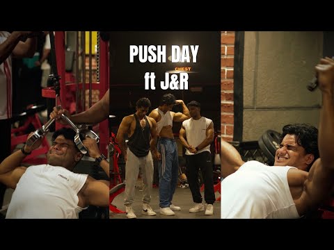 Push day with UAE boys | Malayalam vlog | Razeen & Jiyas | Gym Vlog