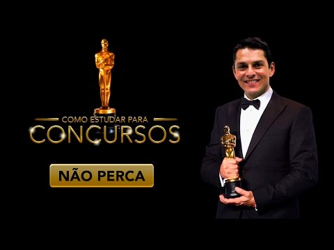 Como Estudar para Concursos - Evandro Guedes - Ao Vivo - AlfaCon Concursos Publicos