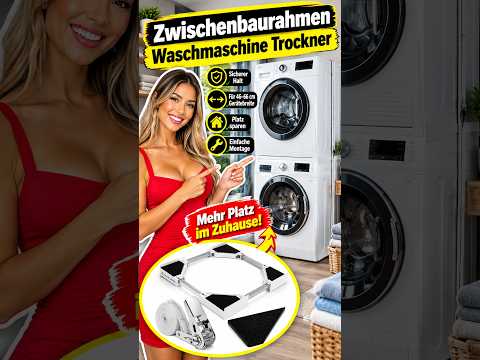 Zwischenbaurahmen Waschmaschine Trockner