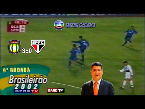 Brasileirão 2002 - São Caetano 3x0 São Paulo