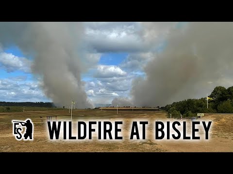 Bisley On Fire! - National Shooting Centre Hit By Wildfire