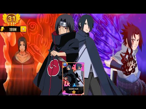 Update New LR Ninja Sasuke & Itachi Susanoo + VIP 31 + 199M Gold + Free ALL New Ninja LR Ninja