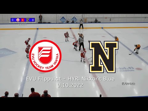 EVU Filppulat - HYRI  Nikkarit Blue U14 AA