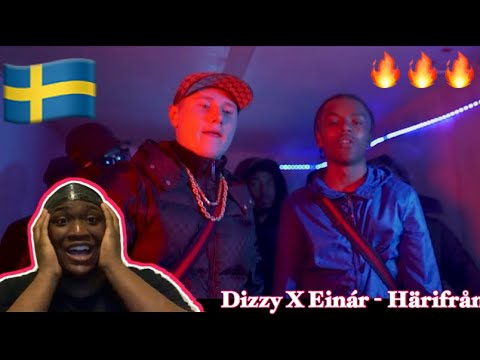 Dizzy X Einár - Härifrån (Official Music Video)| AMERICAN REACTS TO SWEDISH RAP🇸🇪