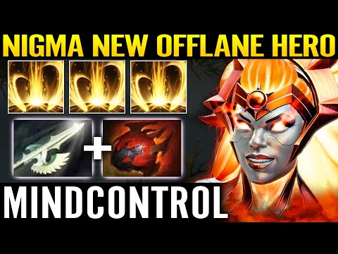 NIGMA TRY NEW OFFLANE HERO - Dawnbreaker Heart Crazy Strong Offlane By Mind Control 7.29 Dota 2 Pro