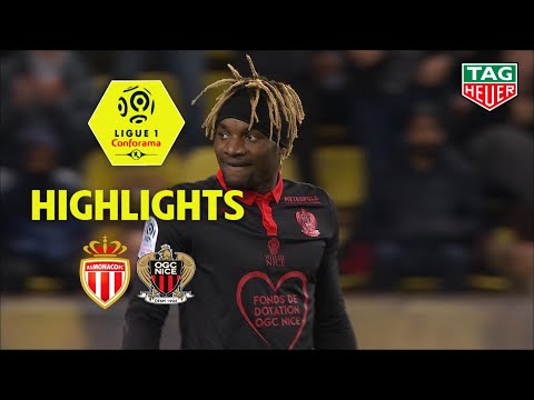 AS Monaco - OGC Nice ( 1-1 ) - Highlights - (ASM - OGCN) / 2018-19