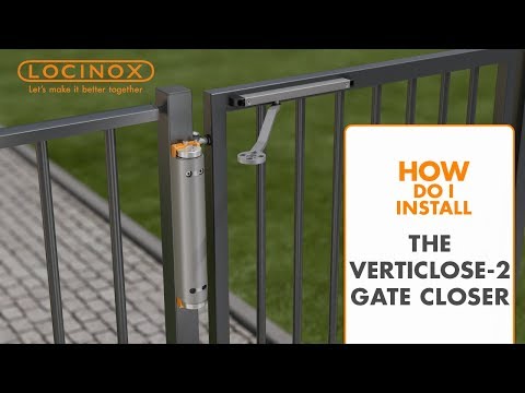 Verticloser-2 Hydraulic Gate Closer - Locinox Installation Video