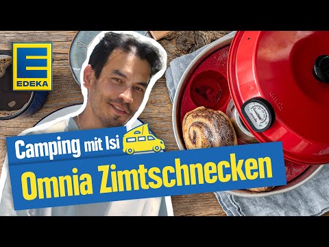 Zimtschnecken backen | Einfaches Rezept aus dem Omnia-Backofen | Camping mit Isi