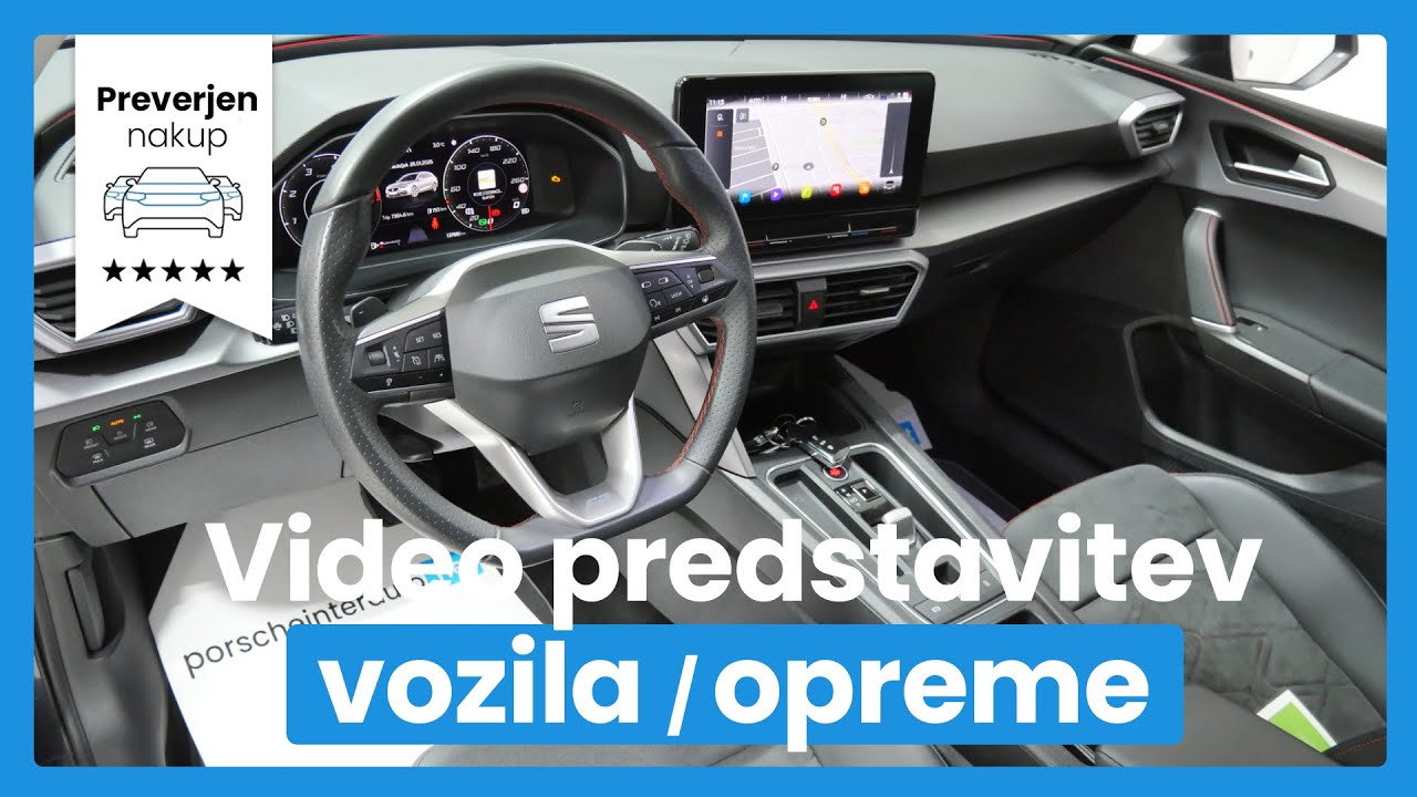 Seat Leon 2.0 TDI FR DSG - MEMORY - DIG.ŠTEVCI - KAMERA