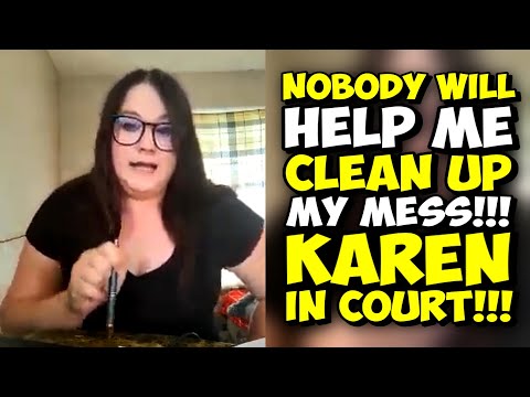 WHOA!!! Wild Karen In Court Gets Evicted For The CRAZIEST Reasons!!!
