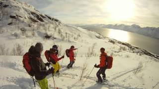 preview picture of video 'Gopro : Norway Ski at Lyngen Alps'