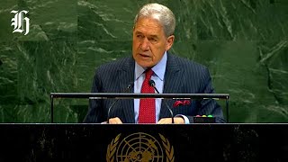 'Violence must cease' Peters says NZ won't recognise Palestine until there's peace