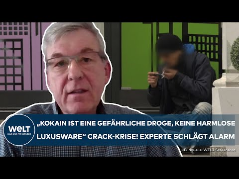 DEUTSCHLAND: "Kokain ist keine harmlose Luxusware" - Crack-Krise eskaliert! Experte schlägt Alarm