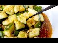 Smacked Cucumber With Chili Oil