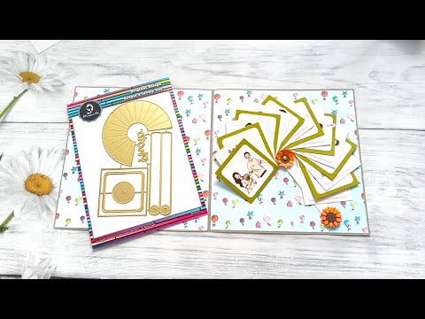 Waterfall Photo Album Making Tutorial| DIY Sweet Gift - #Alinacutle® #AlinaCraft #minialbum #amazon
