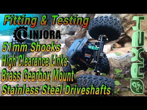 Axial AX24 XC-1 - Fitting and testing Injora upgrades - upgrade series #3