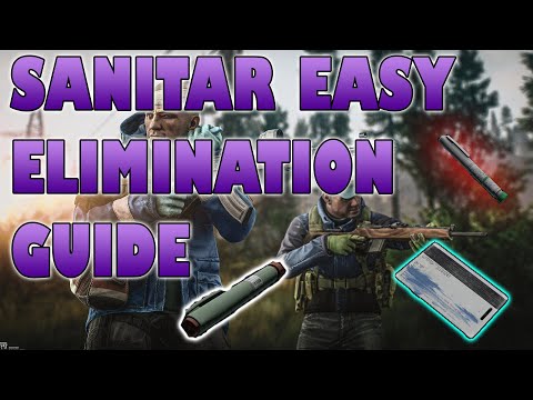 Escape from Tarkov How to  KILL Sanitar (shoreline boss) 95% OF THE TIME. Elimination guide