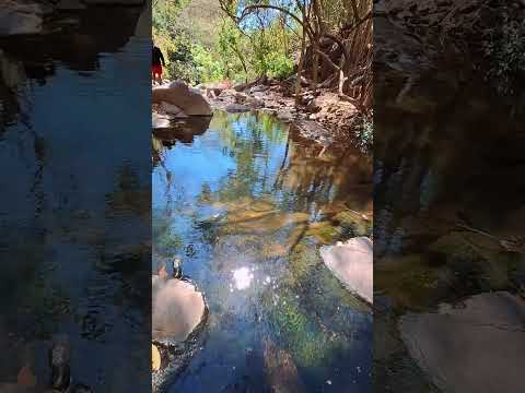 Rio Las Flores en Jucuaran, Usulután, El Salvador