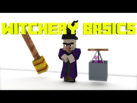 Minecraft Witchery Mod: Brewing,Circle Magic, and Distilling Tutorial