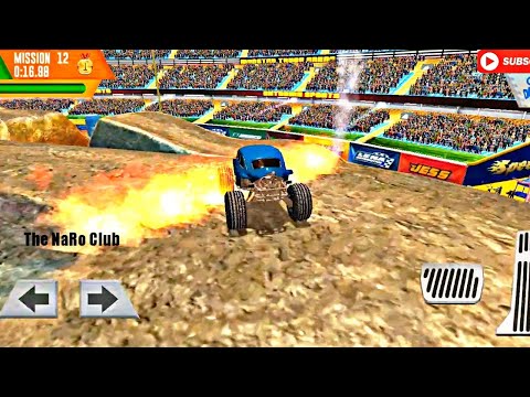 Monster Truck Arena Driver #2 - Army SUV, Fire Engine & Bus Monster Trucks - Android Gameplay