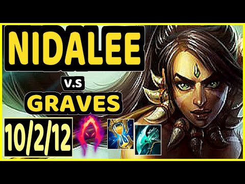 NIDALEE vs GRAVES - 10/2/12 KDA JUNGLE GAMEPLAY - EUW Ranked GRANDMASTER