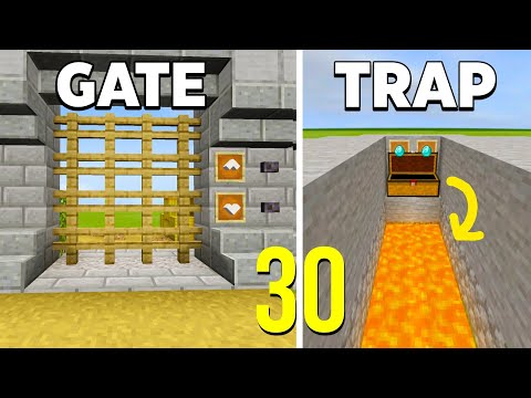 TOP 30 REDSTONE BUILDS That You Can make in Minecraft Bedrock!